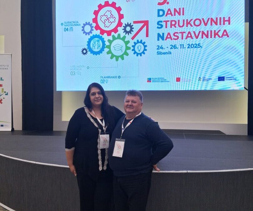 Sudjelovanje naših nastavnika na IX. Danima strukovnih nastavnika