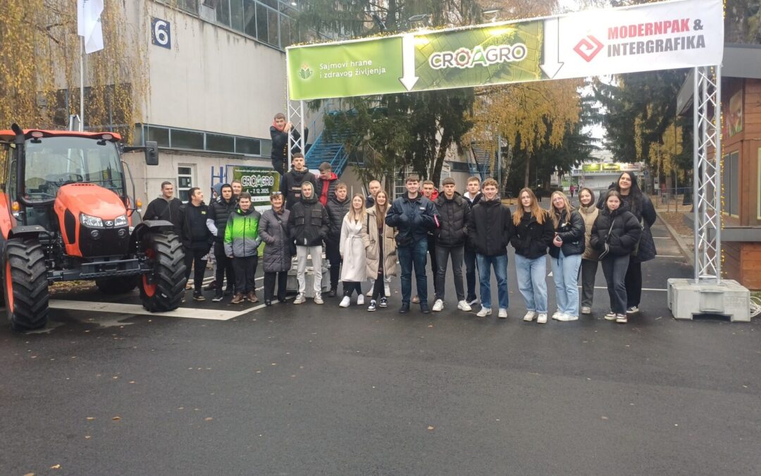POSJET UČENIKA NAŠE ŠKOLE SAJMU CroAGRO 2025