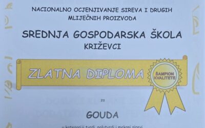 Nagrađeni sirevi naše škole !